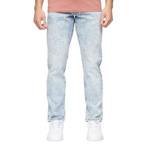 Crosshatch Mens Cadman Straight Jeans / Light Wash